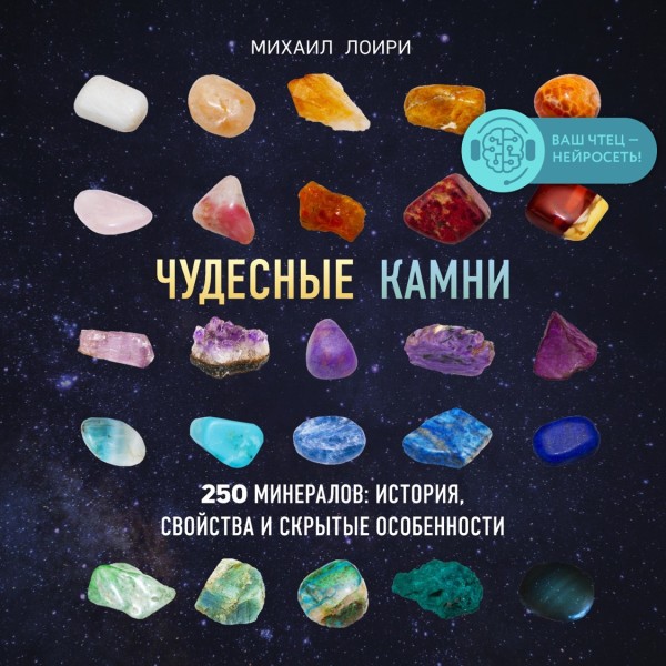 Постер книги Чудесные камни. 250 минералов: история, свойства, скрытые особенности