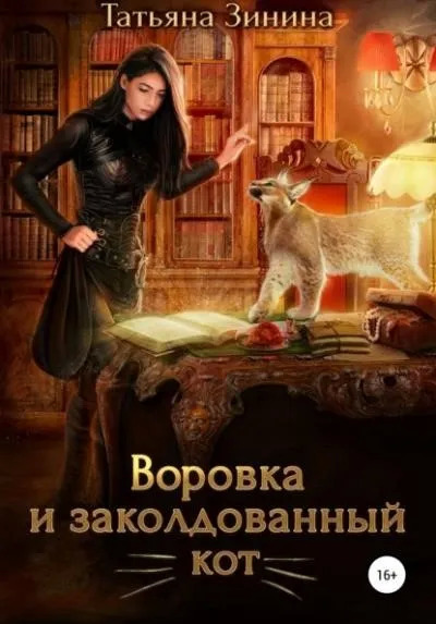 Постер книги Воровка и заколдованный кот