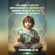 Постер книги «Три ключа к детству: Нейропсихология, потребности и кризисы развития на пути к гармоничной личности»