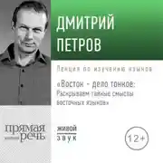 Постер книги Лекция «Восток – дело тонкое: Раскрываем тайные смыслы восточных языков»