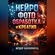 Постер книги Нейро фото Обработка и креатив