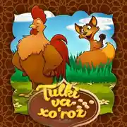 Постер книги Tulki va хo'roz 