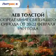 Постер книги Определение Святейшего Синода от 20-22 февраля 1901 года