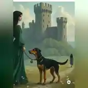 Постер книги Грустный щенок хаунда