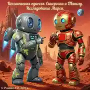 Постер книги Космическая одиссея Синерсиса и Тяньлу. Исследование Марса.