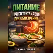 Постер книги Питание при Гастрите и Язве Без Обострений