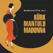 Постер книги Мадонна в меховом манто. Книга на турецком языке. Аудиокнига