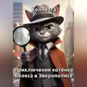 Постер книги Приключения котёнка Велеса в Зверополисе