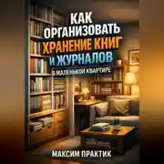 Постер книги Как организовать хранение книг и журналов в маленькой квартире библиотека