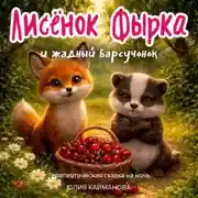 Постер книги Лисёнок Фырка и жадный барсучонок