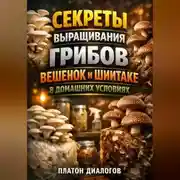 Постер книги Секреты выращивания грибов вешенок и шиитаке в домашних условиях