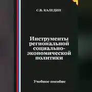 Постер книги Инструменты региональной социально-экономической политики