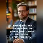 Постер книги Тесты и кейсы для собеседования: как проверить сотрудника на стресс и ответственность