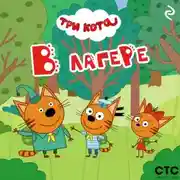 Постер книги Три кота. В лагере