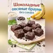 Постер книги Шоколадные овсяные брауни без сахара.