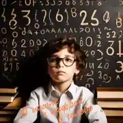 Постер книги О школе с цифрой в голове