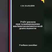 Постер книги Учёт рисков при планировании внешнеэкономической деятельности