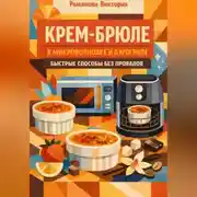 Постер книги Крем-брюле в микроволновке и аэрогриле: быстрые способы без провалов