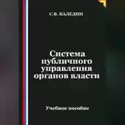Постер книги Система публичного управления органов власти