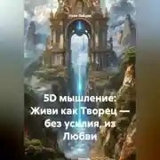 Постер книги 5D мышление: Живи как Творец — без усилия, из Любви