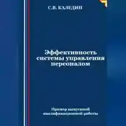 Постер книги Эффективность системы управления персоналом