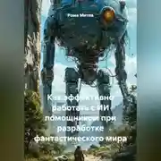 Постер книги Как эффективно работать с ИИ помощником при разработке фантастического мира