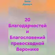 Постер книги 20 Благодарностей и Благословений превосходной Веронике