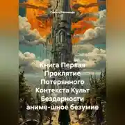 Постер книги Книга Первая Проклятие Потерянного Контекста Культ Бездарности аниме-шное безумие