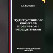 Постер книги Аудит уставного капитала и расчетов с учредителями