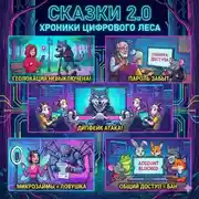 Постер книги Сказки 2.0: Хроники цифрового леса