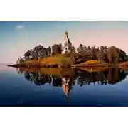 Постер книги Монашеские острова на Ладожском озере