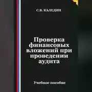 Постер книги Проверка финансовых вложений при проведении аудита