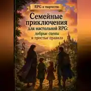 Постер книги Семейные приключения для настольной RPG: добрые сцены и простые правила