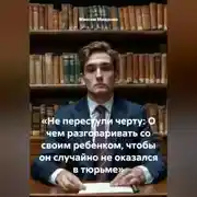 Постер книги «Не переступи черту: О чем разговаривать со своим ребенком, чтобы он случайно не оказался в тюрьме»