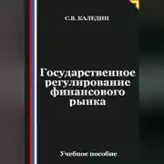 Постер книги Государственное регулирование финансового рынка