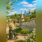 Постер книги Кума on tour: Псковская земля. Печоры
