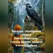 Постер книги Захарка, серебряное перо и Змей-оборотень. Сказка долгая, мудрая и очень добрая