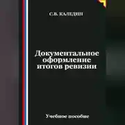 Постер книги Документальное оформление итогов ревизии