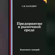 Постер книги Предприятие в рыночной среде