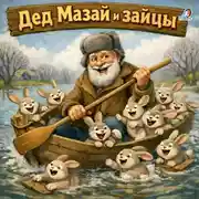 Постер книги Дед Мазай и зайцы
