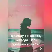 Постер книги Никому, ни за что, никогда - или правило трёх "н"