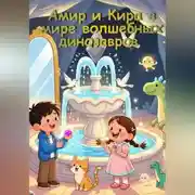Постер книги Амир и Кира в мире волшебных динозавров