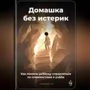 Постер книги Домашка без истерик: Как помочь ребёнку справляться со сложностями в учёбе