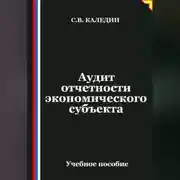 Постер книги Аудит отчетности экономического субъекта
