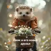 Постер книги Ёжик и его новые друзья