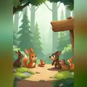 Постер книги Звери волшебного леса 2