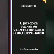 Постер книги Проверка расчетов с поставщиками и подрядчиками