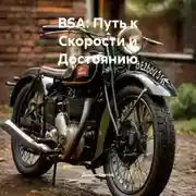 Постер книги «BSA: Путь к Скорости и Достоянию»