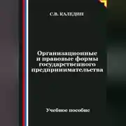 Постер книги Организационные и правовые формы государственного предпринимательства