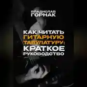 Постер книги Как читать гитарную табулатуру: Краткое руководство